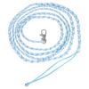 Small Pet   Harness Cartoon Vest Clothes with   Leash (Light Blue)