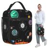 Outer Wilds System Isoliertische Lunchtasche für Damen Büro-Kühlertasche Thermische Lebensmittelbox Tragbare Lunchboxen Behälter
