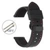 Quick Release Rubber Watch Band 18mm 20mm 22mm 24mm Bracelet for Seiko Silicone Men Women Sport Waterproof with Butterfly Buckle