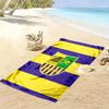 Asciugamano da Spiaggia Stampa Metalist Kharkiv, Asciugamano Grande Morbido Asciugatura Rapida per Spiaggia Campeggio Nuoto