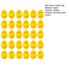 2.4 Inch Plastic Chick Easter Eggs Empty Yellow Mini Fillable Eggs for Easter Basket Stuffers Hunt Games Party Supplies