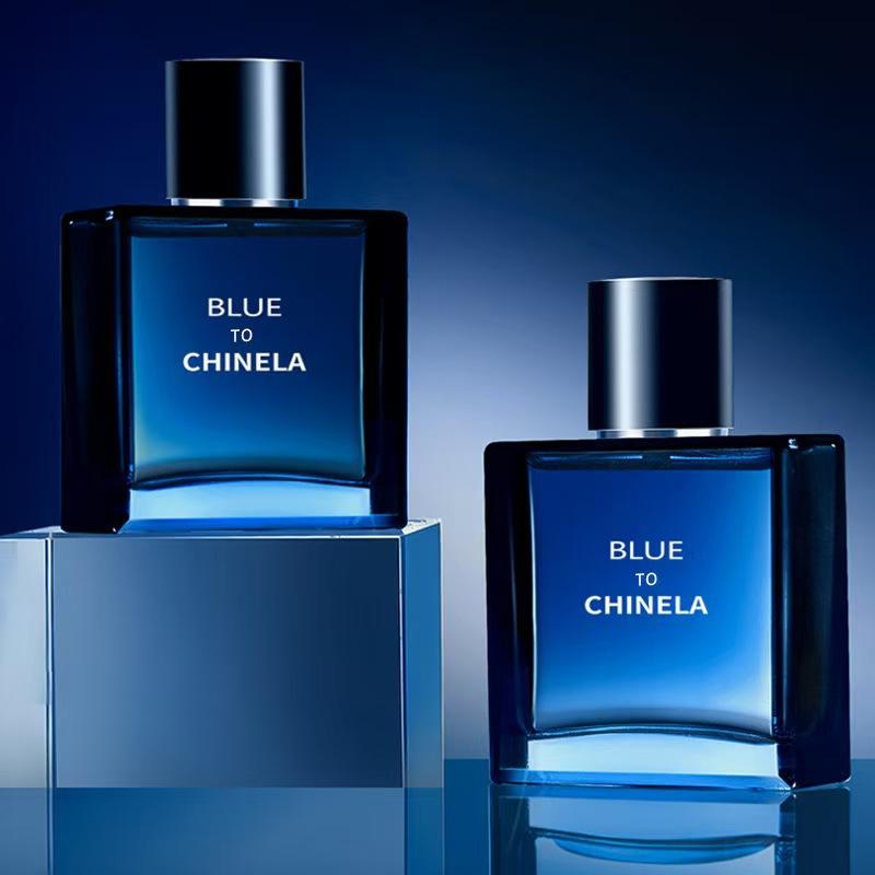 Azure Men's Perfume Light Cologne Charming Masculine Scent Long-Lasting Fragrance Suitable for Students