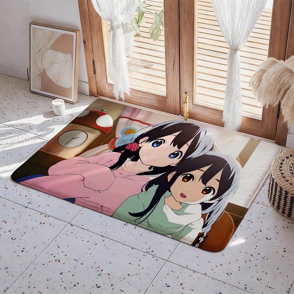 Anime T Tamako Market Floor Mat Eco Flannel Doormat Non Slip Odorless Indoor Floor Rug Soft Short Plush Home Mat