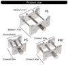 Multifunctional Fixed Base Aluminum Watch Movement Holder Watches Repair Accessory Watch Movement Clamp for Watchmaker