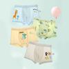 Ice Silk Boys' Boxer Briefs - Breathable, Antibacterial Mesh for Toddlers & Young Children
