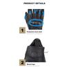 Suomy Motorcycle Leather Gloves Retro Motorcyclist Gloves Men Women Vintage Motocross Gloves Black Motorcycle Accessories