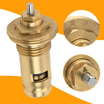Brass Radiator Valve Insert M30 X 1.5 with G1/2 Thread for Heating Units
