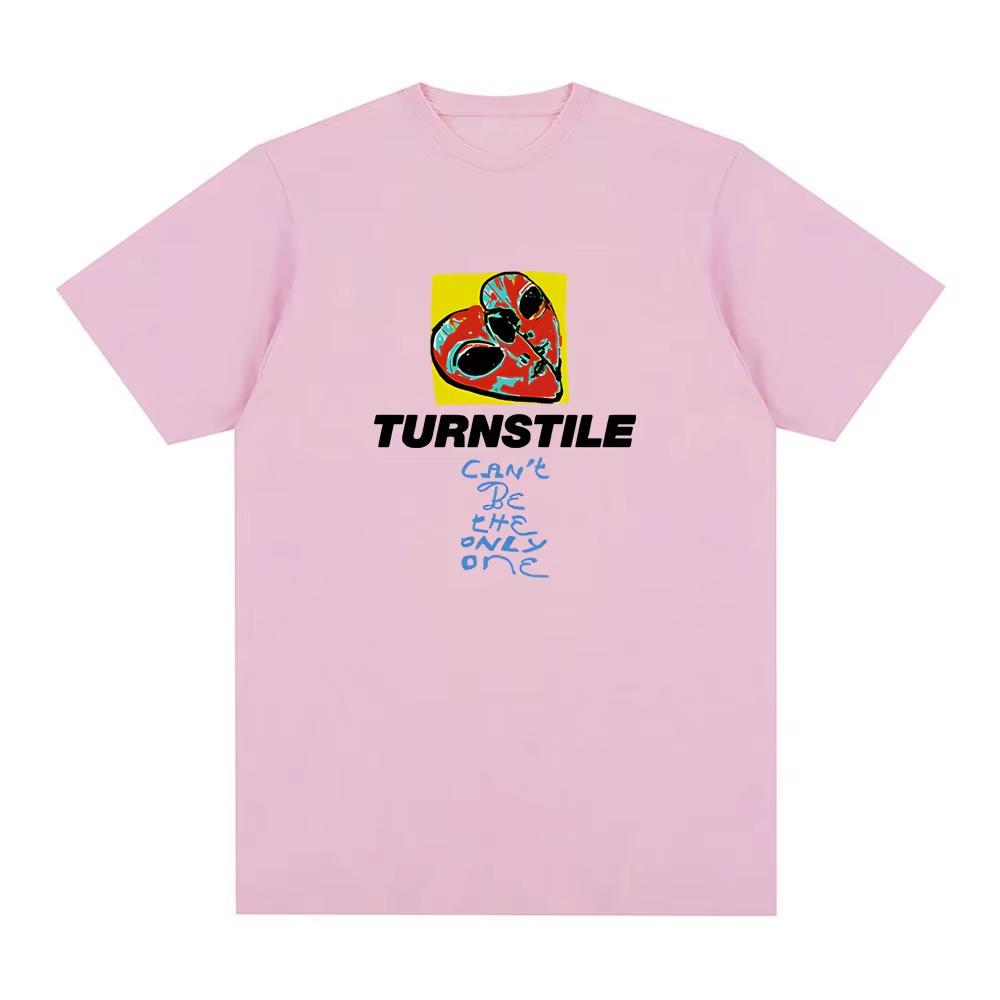 TURNSTILE T Shirt Aesthetic HighQuality Tee-shirt RopaMujer O-neck Clothing Graphic Printing Casual Retro Singer - Style Tshirt