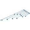 Zerone Air Stone Bubble, Fish Tank Aquarium Air Bubble Wall Air Stone Tube Spray Aeration Tube for Fish Tank(18")