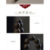 Nha Trang Bai Qinan Agarwood 20 Bracelet, Submerged Old Material Wenwan Men's and Women's Single Circle Buddha Beads, Bracelet