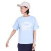 Champion Casual Short Sleeve Light Crew Graphic Women's T-Shirt, Blue, 100% Cotton, Neck, Print, CW-Z319