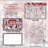 Silver Laser-Embossed Paper Puzzle Stickers: Eternal Covenant Creative Scene Children's Journal Collage Toy