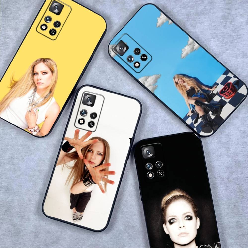 A-Avril Lavigne Love Sux Phone Case For Samsung S 25,24,23,22,30,21,10,9,Ultra,Plus,Lite,FE,4,5G Black Soft Case