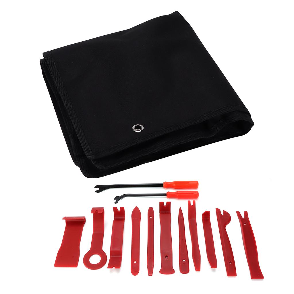 13pcs set Audio Remover Set Disassembly Tool Pry Bar for Car Trims Radio Door Dashboard Panel