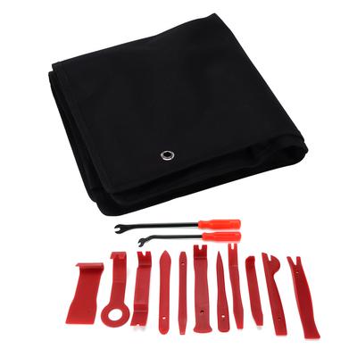 13pcs Set Audio Remover Set Disassembly Tool Pry Bar for Car Trims Radio Door Dashboard Panel