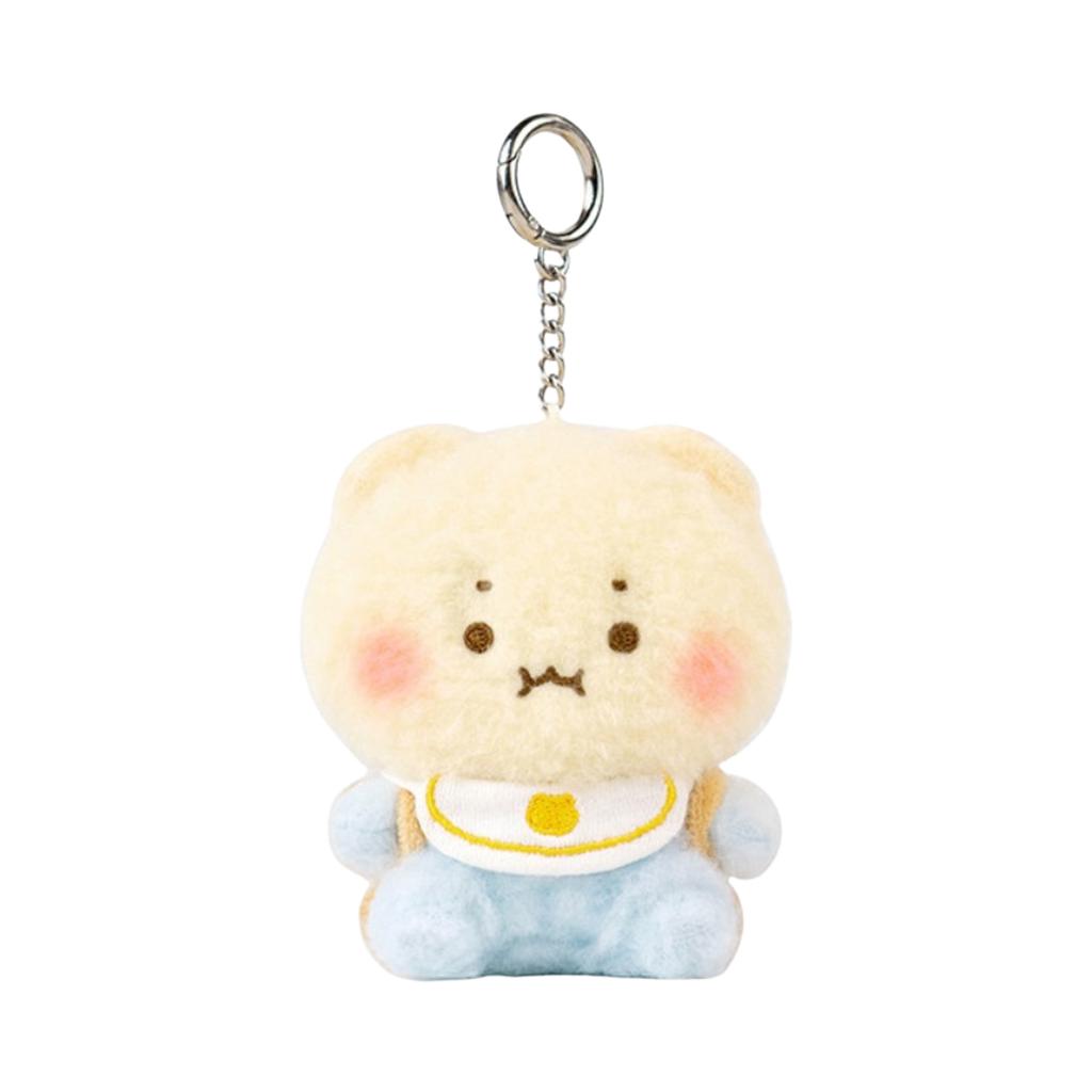 Manggom Baby Head Bump Cushion Doll Keyring