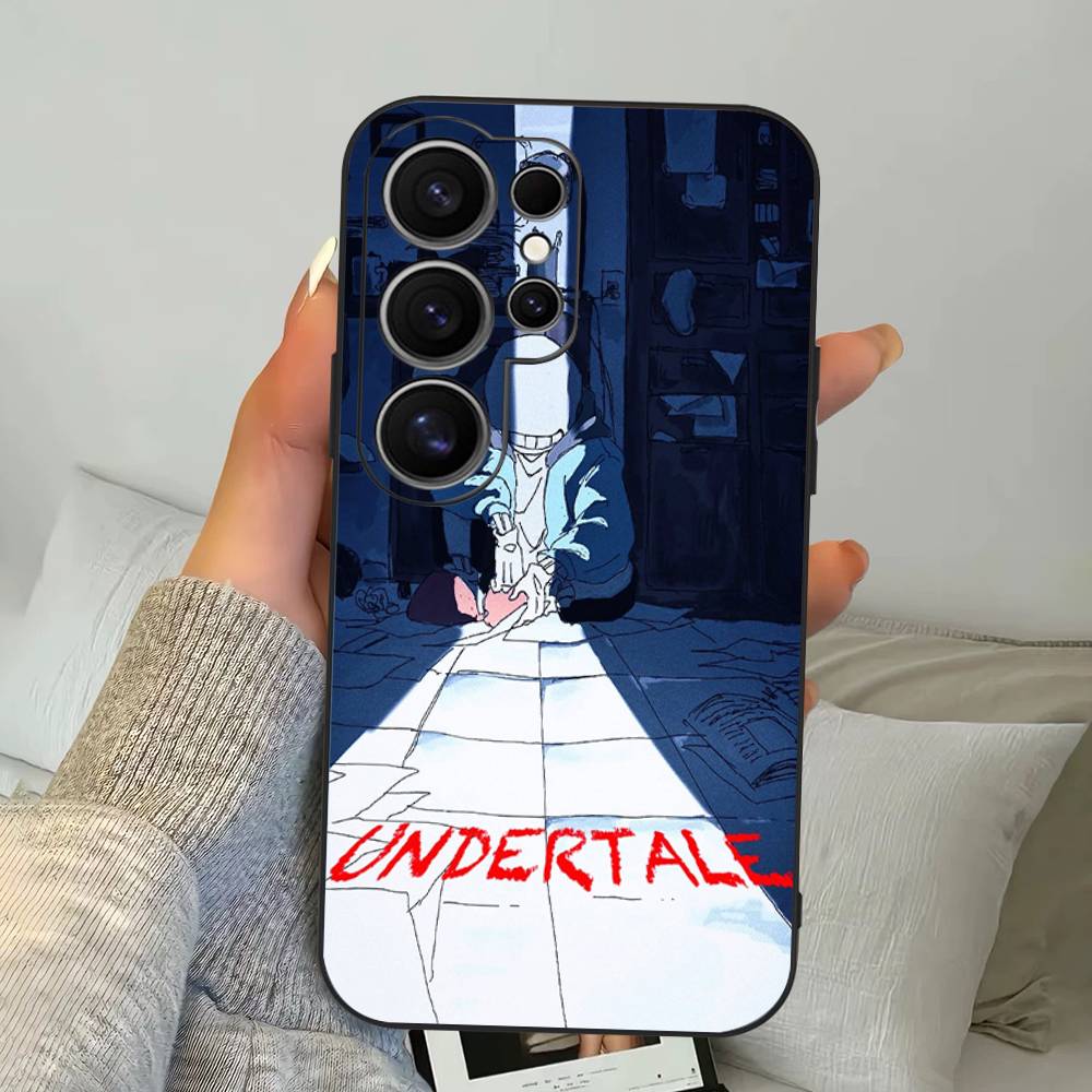 

Чехол для телефона игры U-Undertale для Samsung S 24 Fe 25 Ultra Plus 20 Lite 21 30 22 23 24 22 Ultra 5G Fundas Samsung S20 5G