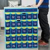 Tabellone tascabile numerato Organizzatore da porta Materiale per la scuola a casa Decorazioni per l'aula Sacchetti portaoggetti per telefoni cellulari Porta calcolatrice