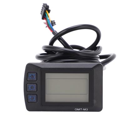 36V 48V Elektrinio dviračio LCD OMTM36 Valdymo skydelis Atsparus vandeniui LCD Ekranas Matuoklis Elektriniam