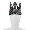 Vintage King Crown for Bridal Grooms Wedding Accessories Crownpiece Hairhoop for RolePlaying Event Theme Party Headpiece