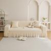 New Skirted Sofa Cover All Purpose Set All Season Universal Cat Scratch Protection Cover Fabric