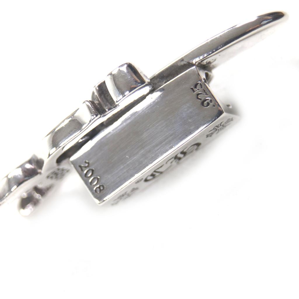 Świetny dodatek do włosów CHROME HEARTS GUMKA DO WŁOSÓW2 SZTYLET Srebro 925 męski Używany