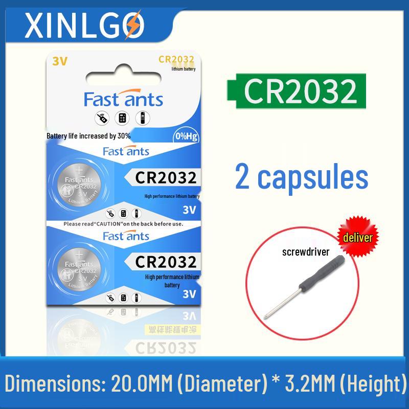3V Coin Battery Holder for CR2032, CR1220, CR1632, CR2450 - Spring Contact SMD Connector