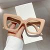 Trendy Women Glasses Frame Stylish Square Brand Design Eyewear Oversize Eyeglasses for Decoration Pograph