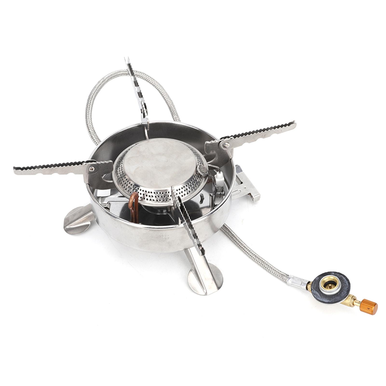 BRS-10 Outdoor Portable Windproof Gas Stove Burner Foldable for Camping Hikig Climbing