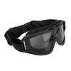 Yellow Tactical Windproof Outdoor Goggles Set - Locust Style for Sand and Wilderness