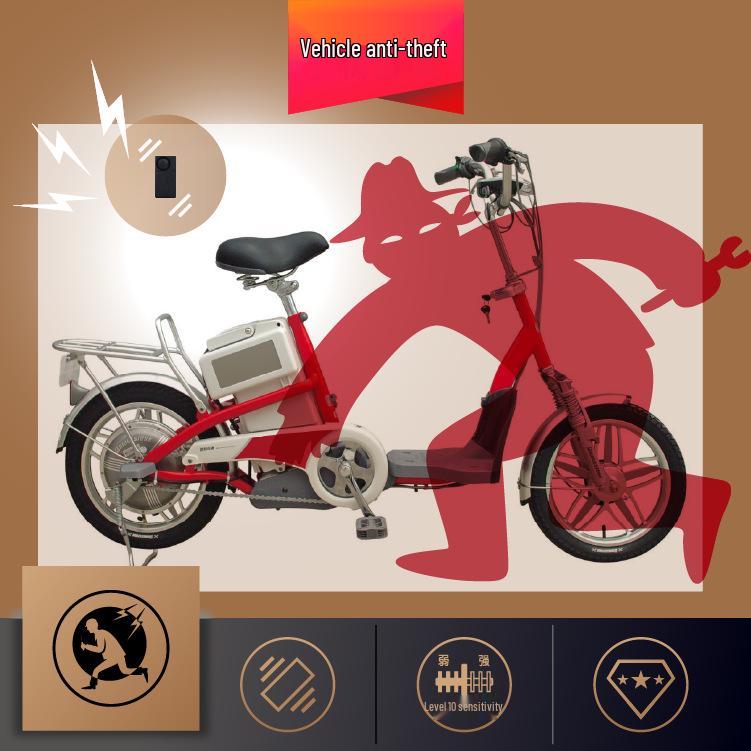 Wireless Anti-Theft Alarm for Electric Vehicles with High Sensitivity Vibration Sensor and Loud Horn