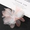 10Pcs 3D Flower Organza Lace Patches Applique For Bridal Wedding Dress Home Gradient Lace Trim Sewing Accessories Room Decora
