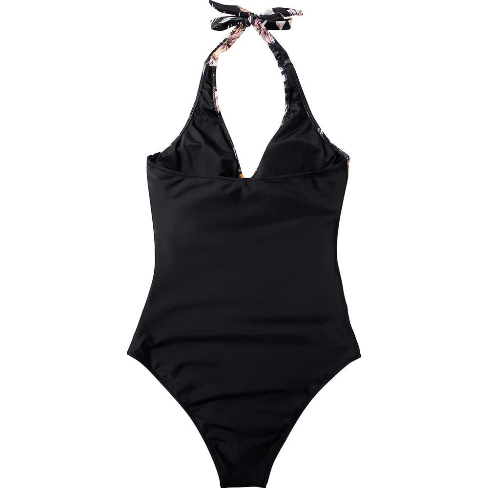 2024 European & American Chic Backless Slimming One-Piece Swimsuit for Women