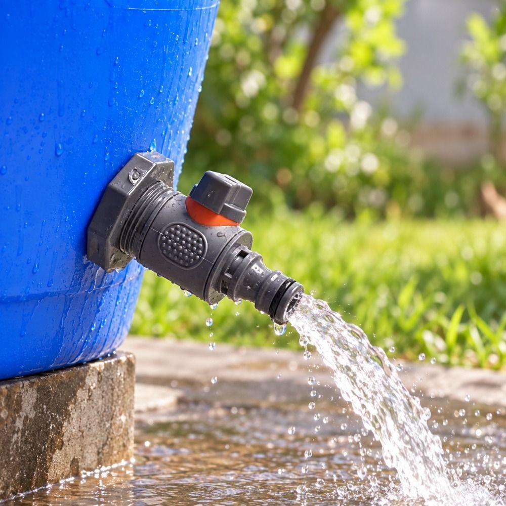 Leakproof Rain Barrel Hose Connector Garden Water Connector  Water Barrel Adapter Kit
