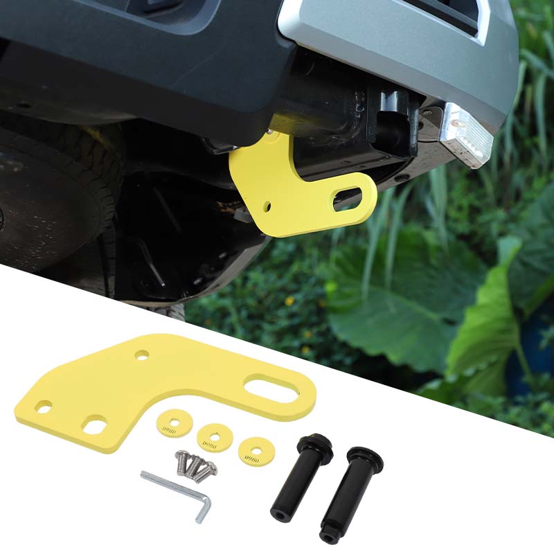 Car Rear Bumper Tow Hook Carbon Steel Rear Frame Side Trailer Hook Towing Bar Kit Car Accessory For Toyota Tacoma N400 2024-2026