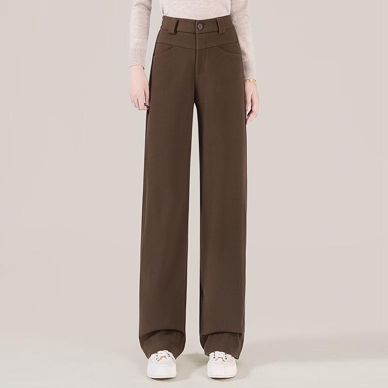 Silkbay Women's High-Waisted Wide-Leg Casual Pants