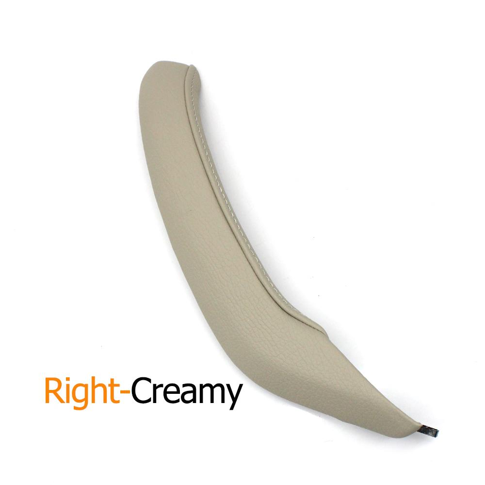 Car Interior Left Right Passenger Door Pull Handle Leather Outer Cover Trim For BMW X3 X4 F25 F26 2011 2012 2013 2014 2015 2016