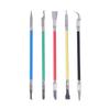 5pcs Dual Ends Metal Spudger Set, Professional Pry Opening Spudger, Mainboard Chip Disassemble Removal Accessories Kit
