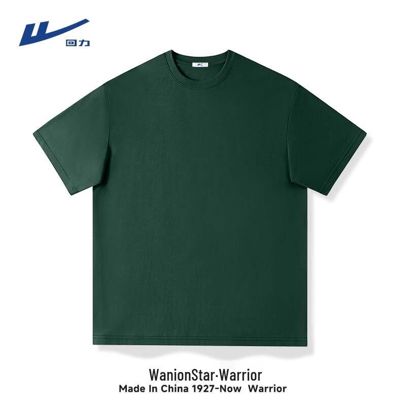 Warrior Men s Summer Loose Fit Solid Cotton Short Sleeve T-Shirt