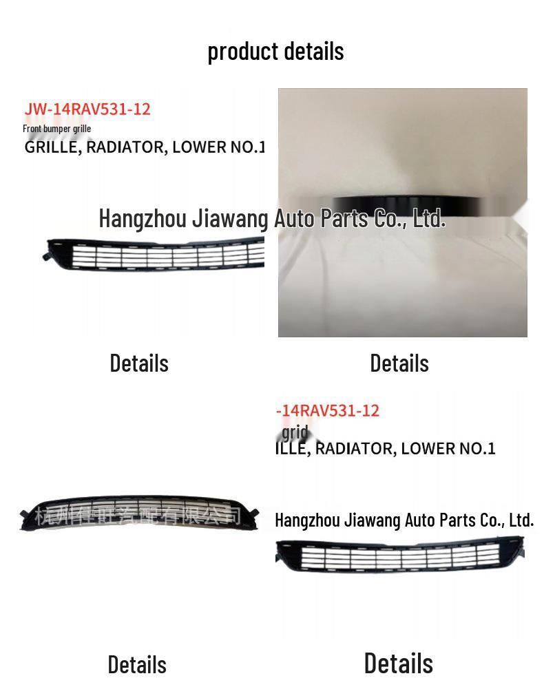 Front Bumper Grille for 2014 Toyota RAV4 (Part #: 53112-0R050)