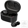 JVC Kenwood Victor HA-FX150T-BA Wireless Earphones with Sticker, Bluetooth, Noise Cancelling, Ambient Sound Passthrough, Waterproof, Low Latency, Micr