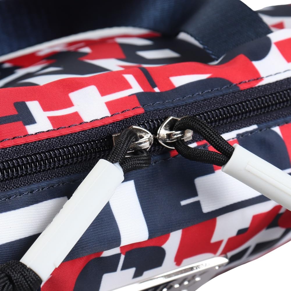 Round Bag RED F Round 2WAY Pouch Red [Crank]