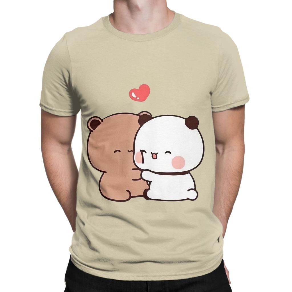 Dudu Bear And Bubu Panda Special Mounisext Active Novelty 100 Cotton TShirt Bubu Dudu Tops Tees For Unisex