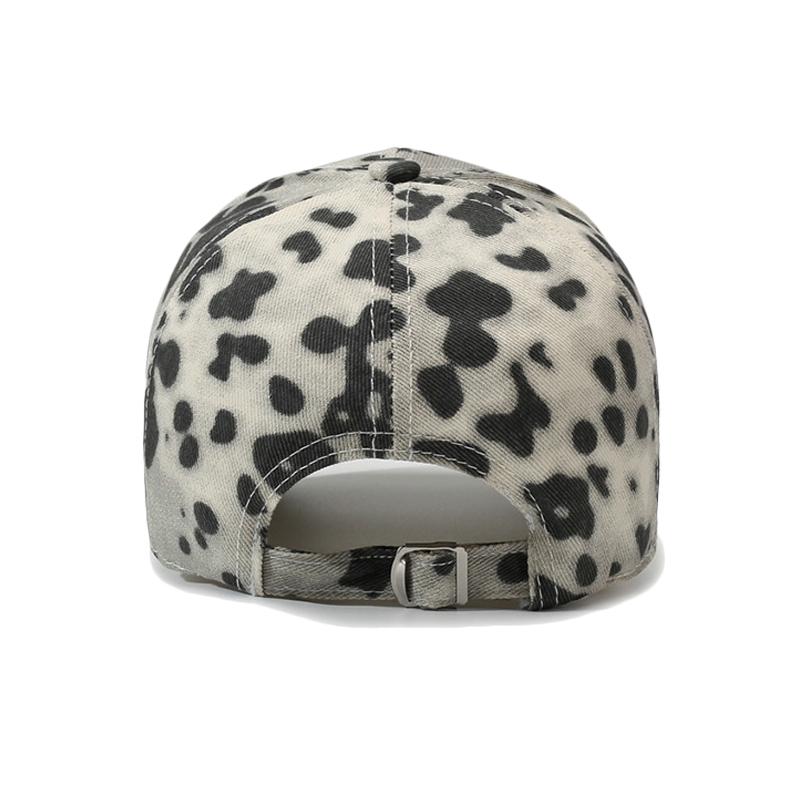 Leopard Print Baseball Cap Unisex Sun Protection Outdoor Cap Spring Autumn Cap