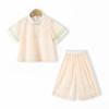 Mengtejiao Girls' Summer Chinese Style Hanfu Two-Piece Set
