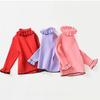 Girls' Sweaters Baby Girls' Sweaters Winter New Round Neck Pullover Sweaters Children's Sweaters
