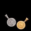Vintage Starry Sky Compass Stainless Steel Pendant Necklace - Men's High-End Alloy Jewelry
