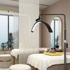 Embroidery Nail Art LED Eye Protection Light Beauty Salon Professional U-shaped Floor Light Portable Half Moon Beauty Lamp