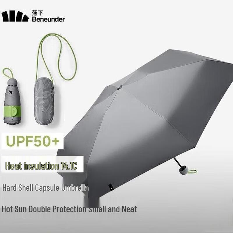 Beneath the Banana Tree Portable UV Capsule Umbrella