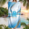Telo da Spiaggia Asciugatura Rapida in Microfibra Assorbente Portatile da Viaggio Nuoto Olympique Lyonnais FC